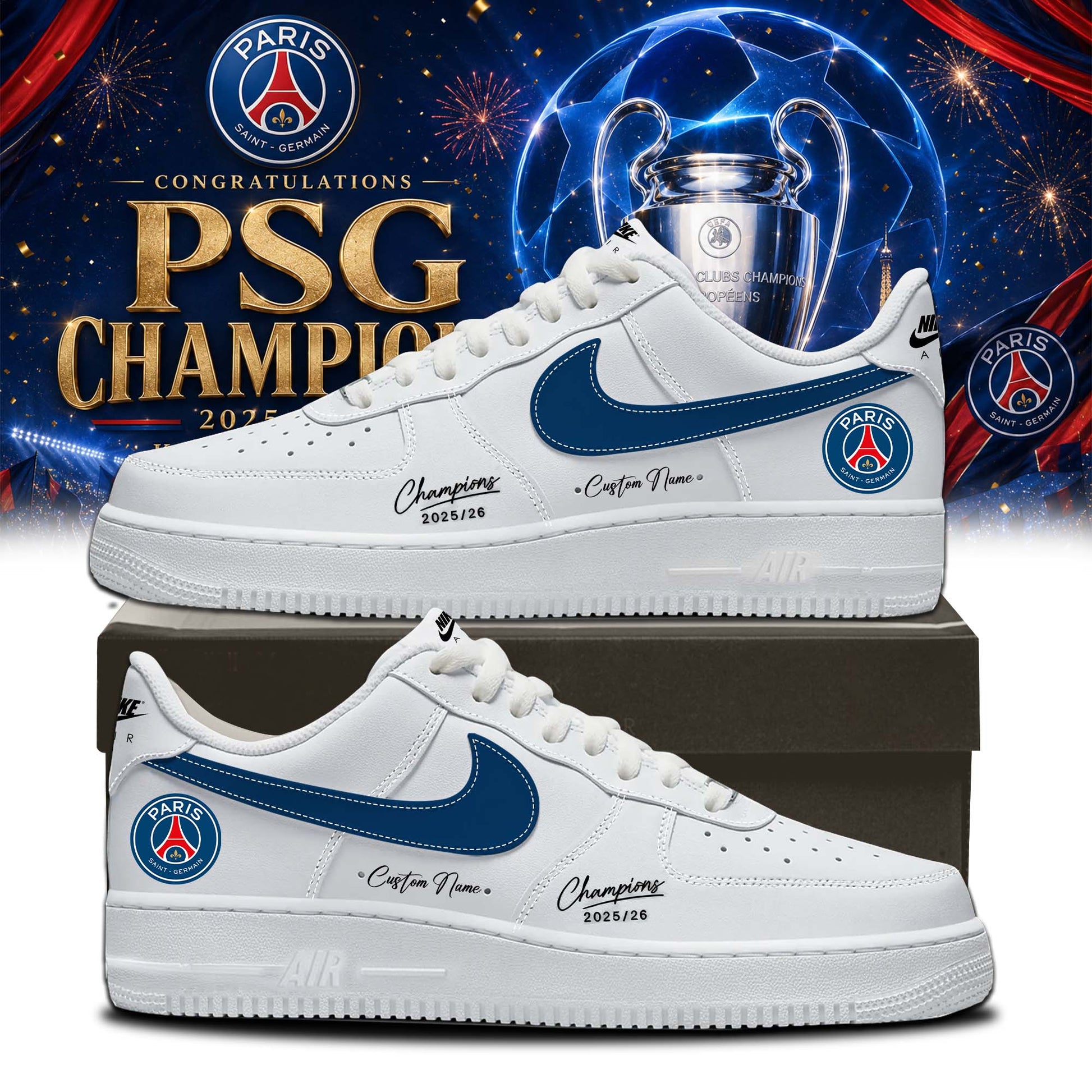 PSG Champions League Winners 25/26 Shoes