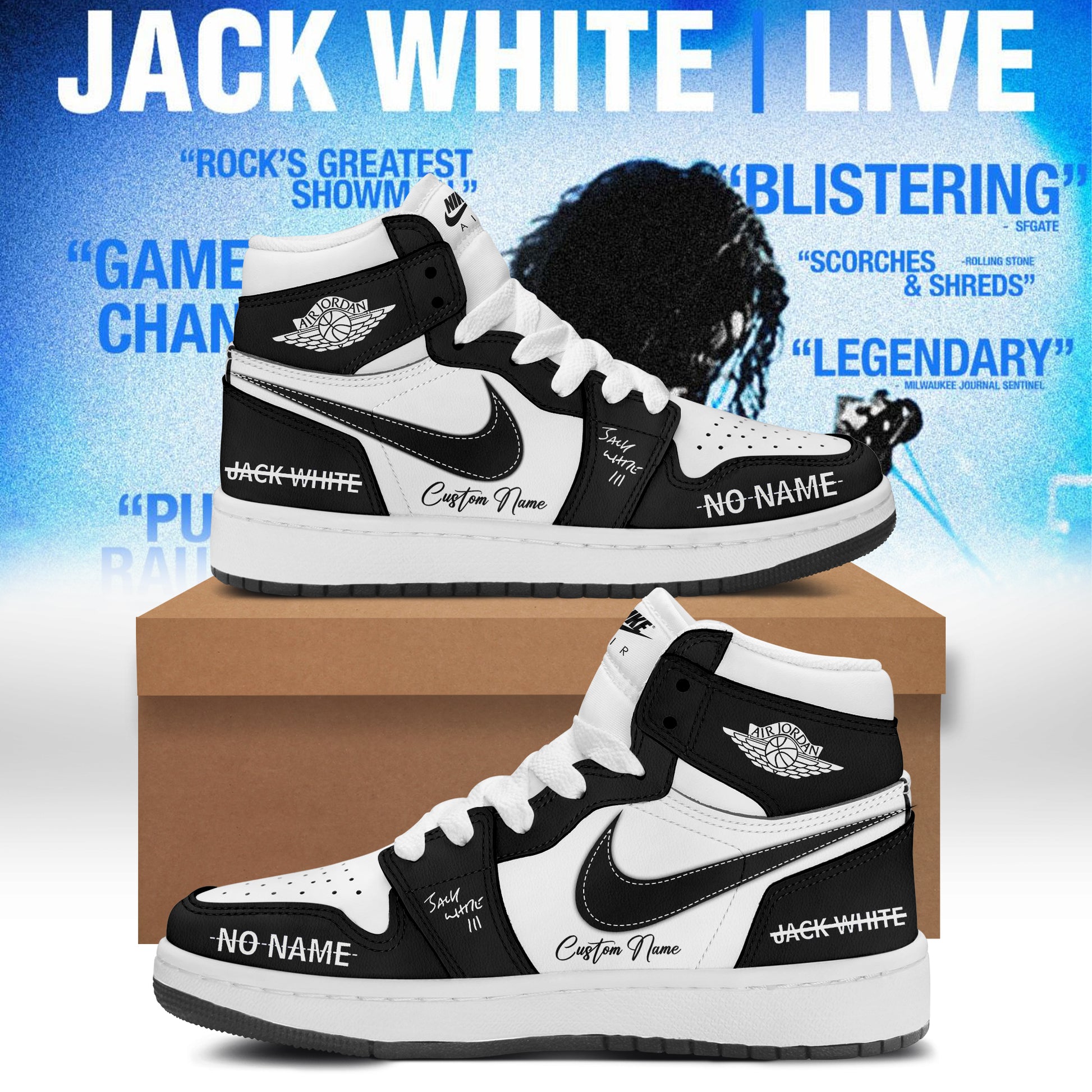 .Jack White Live 2026 Shoes