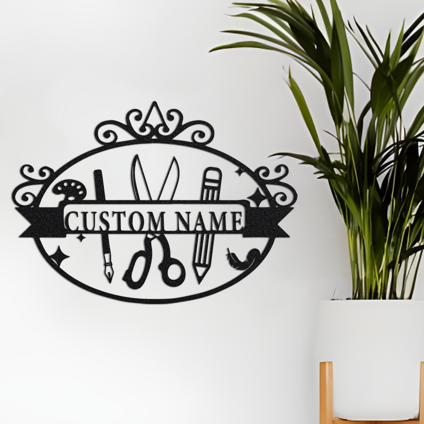 Custom Craft Room Metal Wall Sign-Personalized Craft Room Metal Wall Art-Craft Room Metal Wall Decor-Craft Room Name Signs-Craft Room Gifts