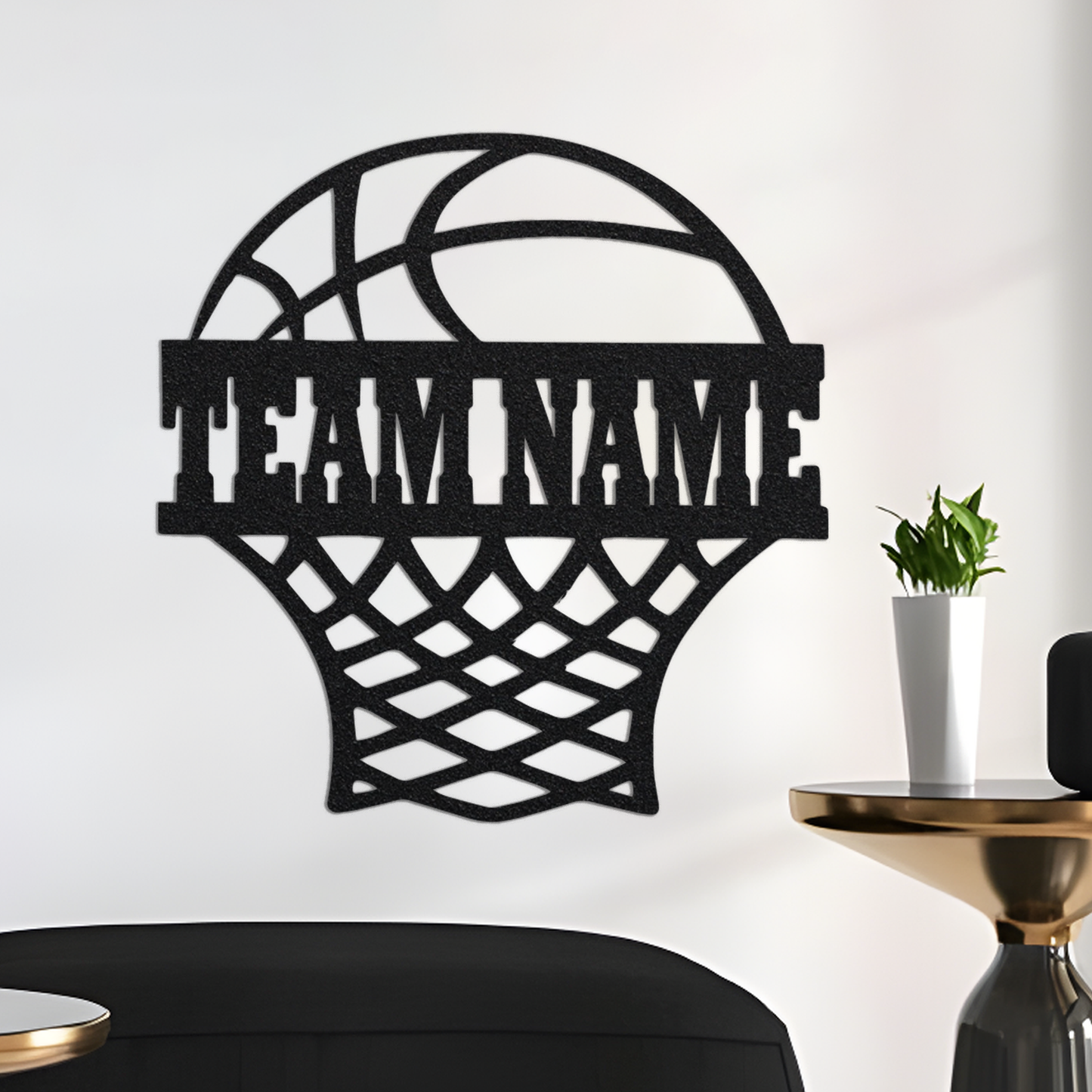 Basketball Wall Art,Personalized Basketball Sign,Basketball Team name Sign,Sport Sign,Basketball Wall Decor,Nursery Decor,Custom Metal Art1