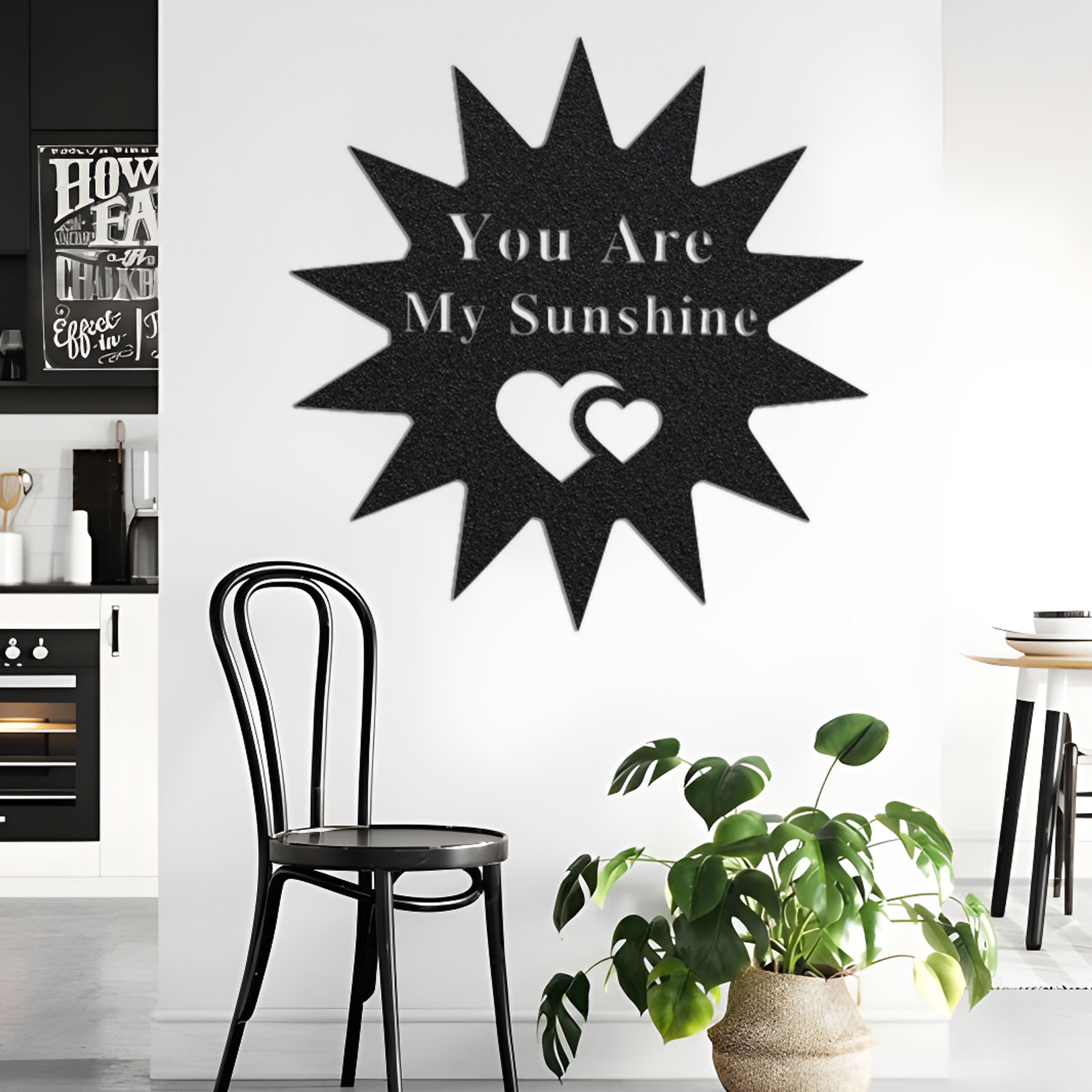 Beach House Sign, You Are My Sunshine Sign, Custom Metal Sign, Heart Sign