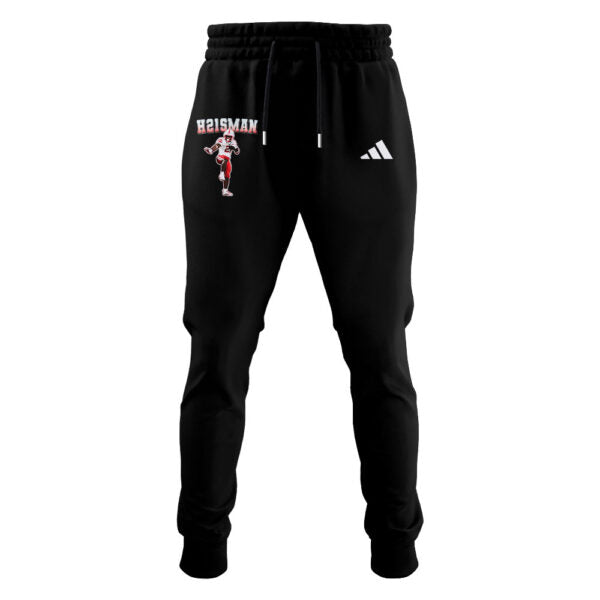 Emmett Johnson H21SMAN Hoodie - Nebraska Cornhuskers Football 100% Cotton Unisex Hoodie 2-Side Black