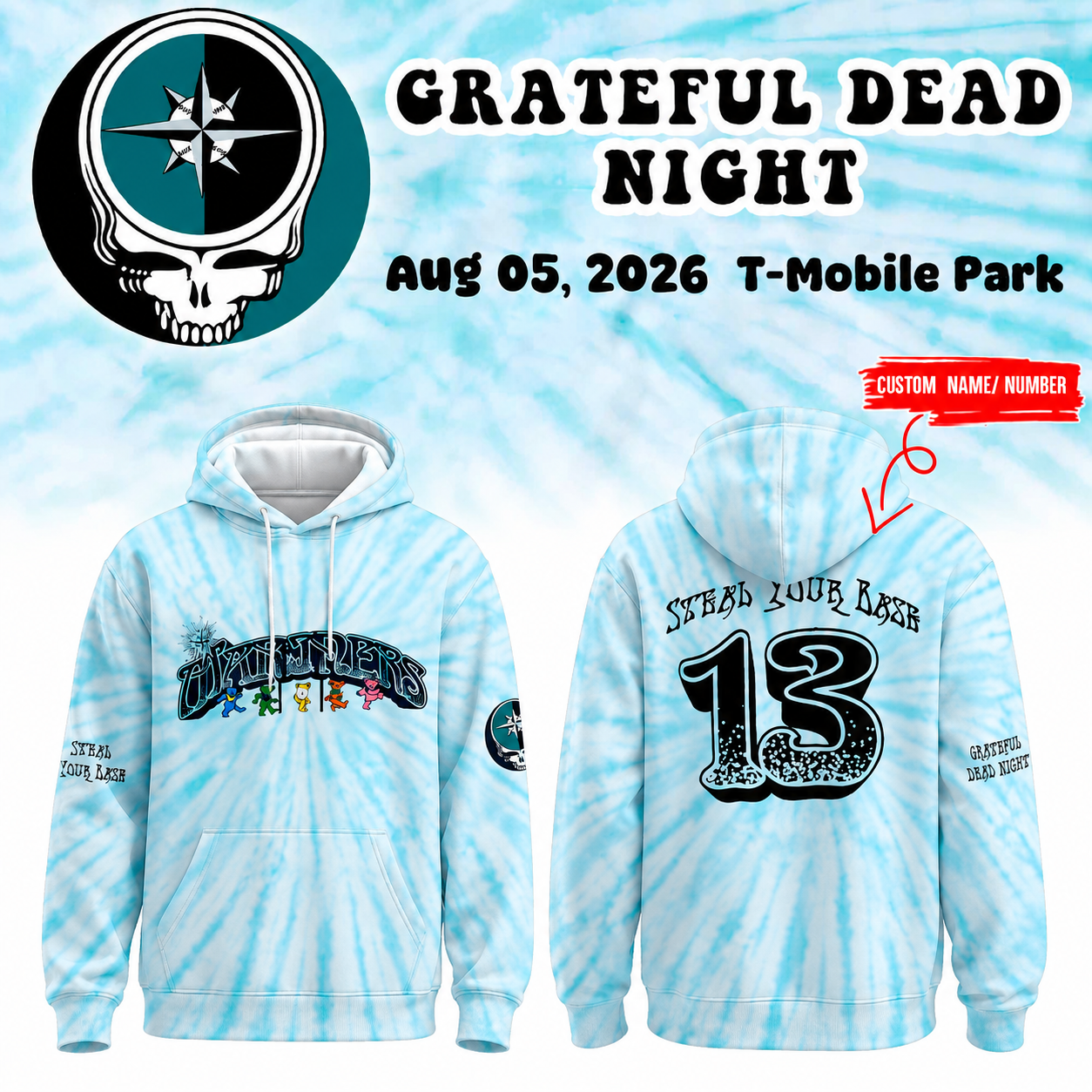 Seattle Mariners - Grateful Dead Night 2026