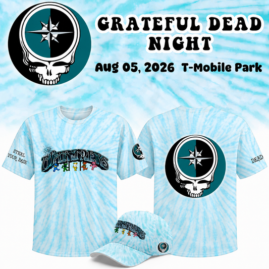 Seattle Mariners - Grateful Dead Night 2026 Tshirt