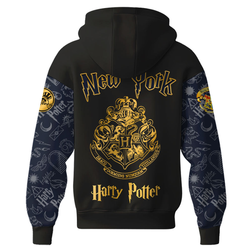 New York Yankees x Harry Potter Night Game Zip Hoodie 2025