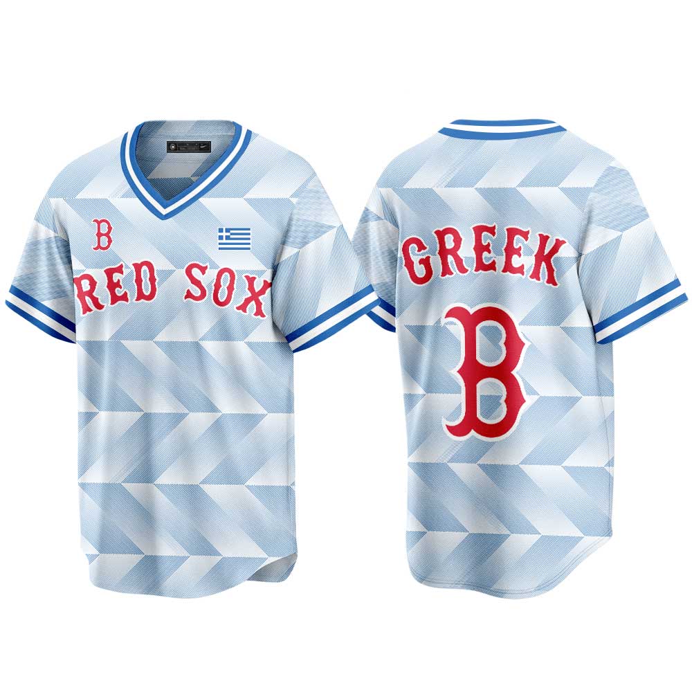 BR Sox Greek American Celebration Limited Jersey