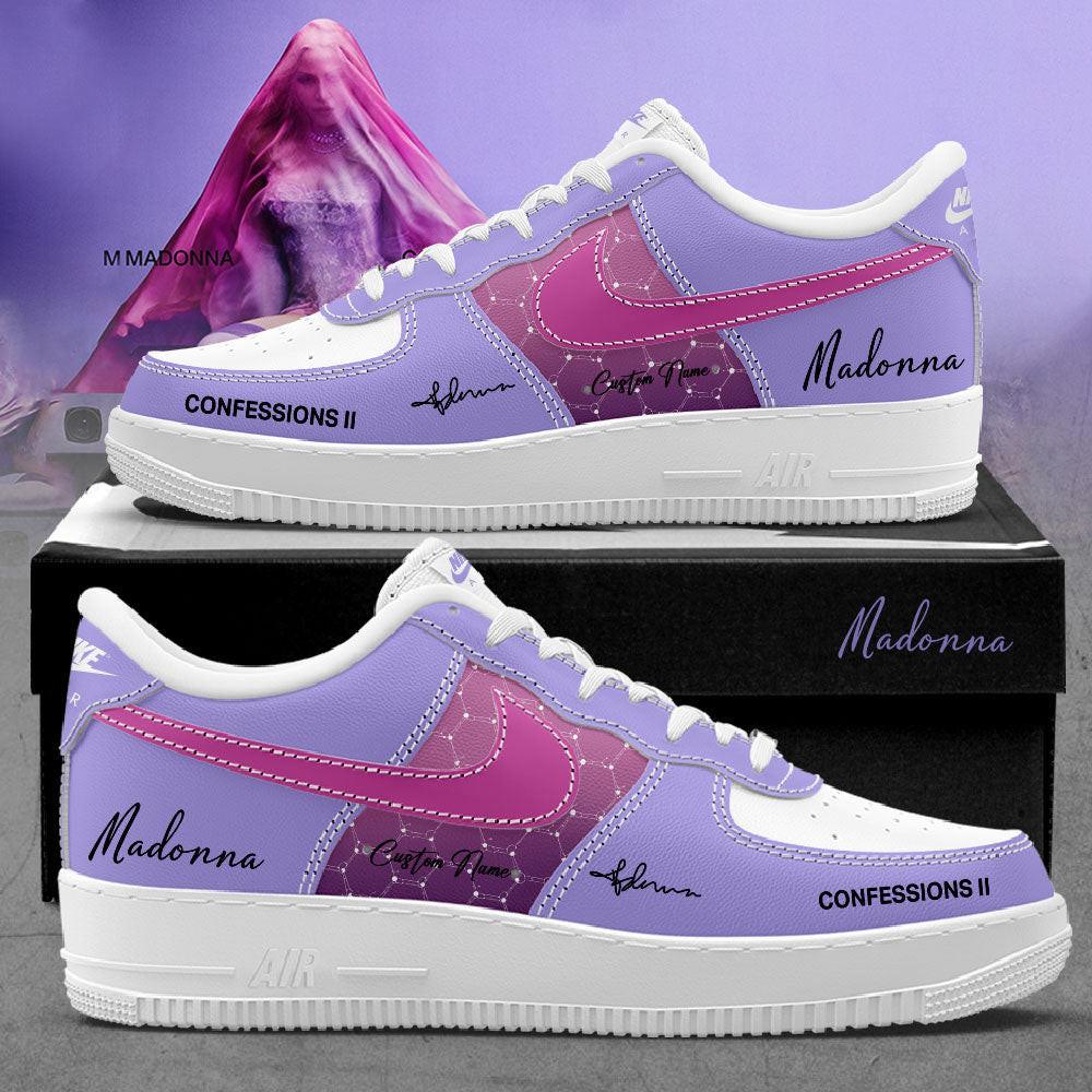 Madonna Confessions On A Dance Floor: Part II Custom Name Shoes V2