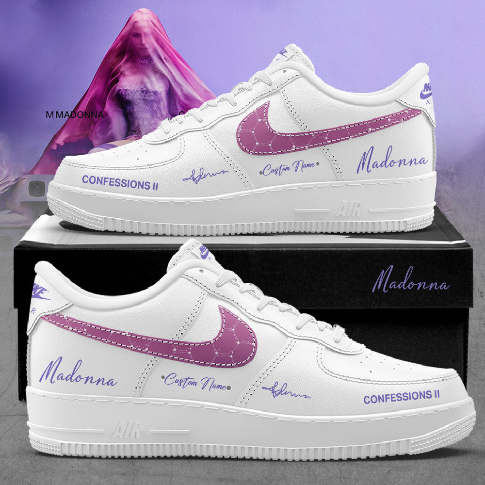 Madonna Confessions On A Dance Floor: Part II Custom Name Shoes V3