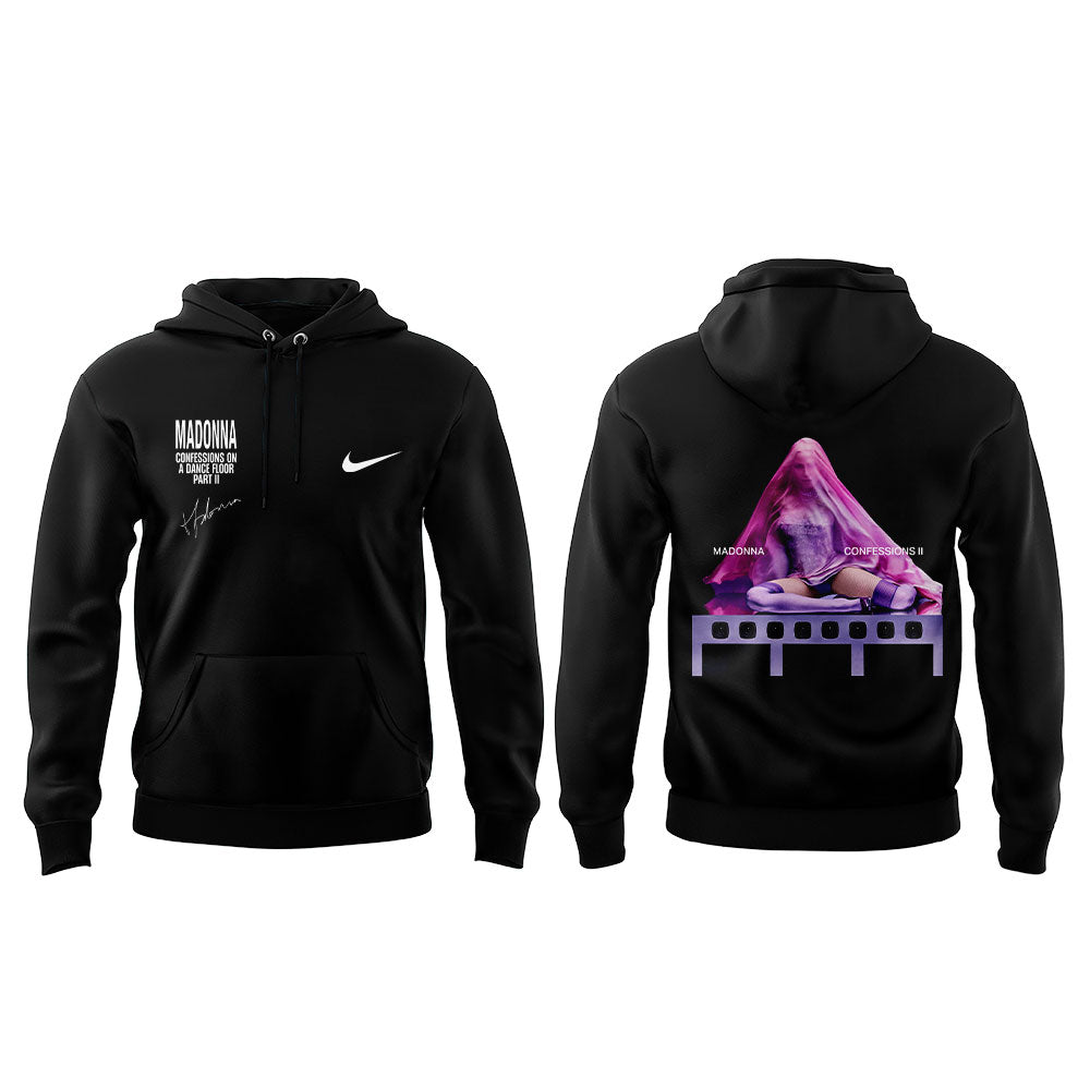 Madonna Confessions On A Dance Floor: Part II Hoodie Black