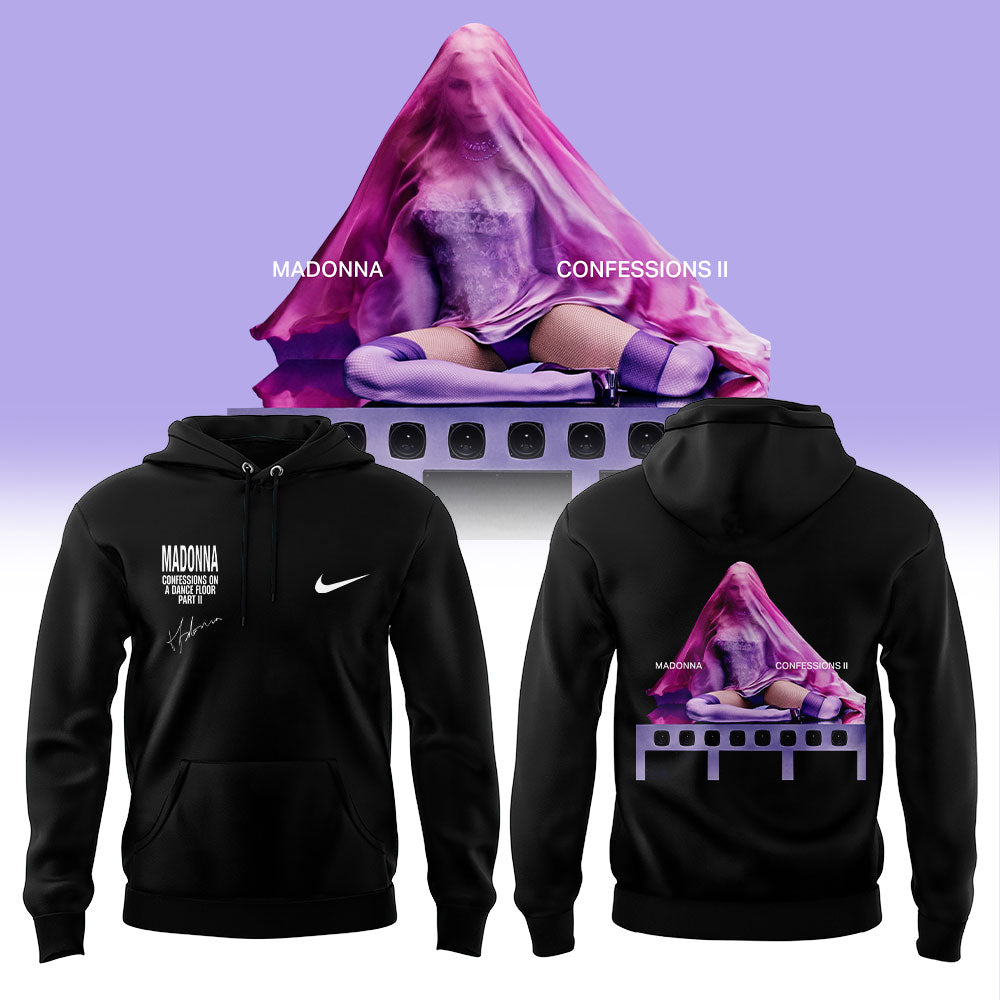 Madonna Confessions On A Dance Floor: Part II Hoodie Black