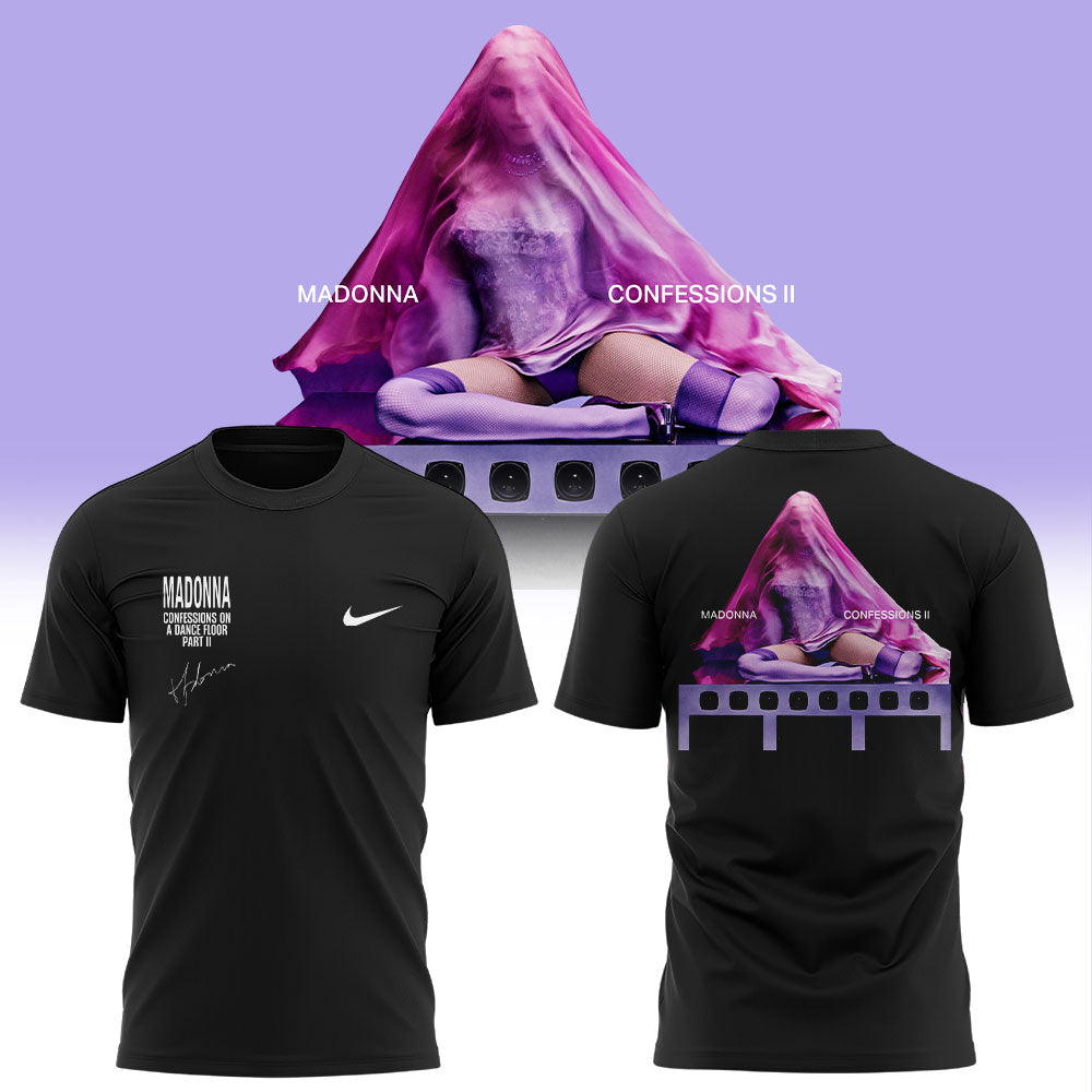 Madonna Confessions On A Dance Floor: Part II Shirt Black