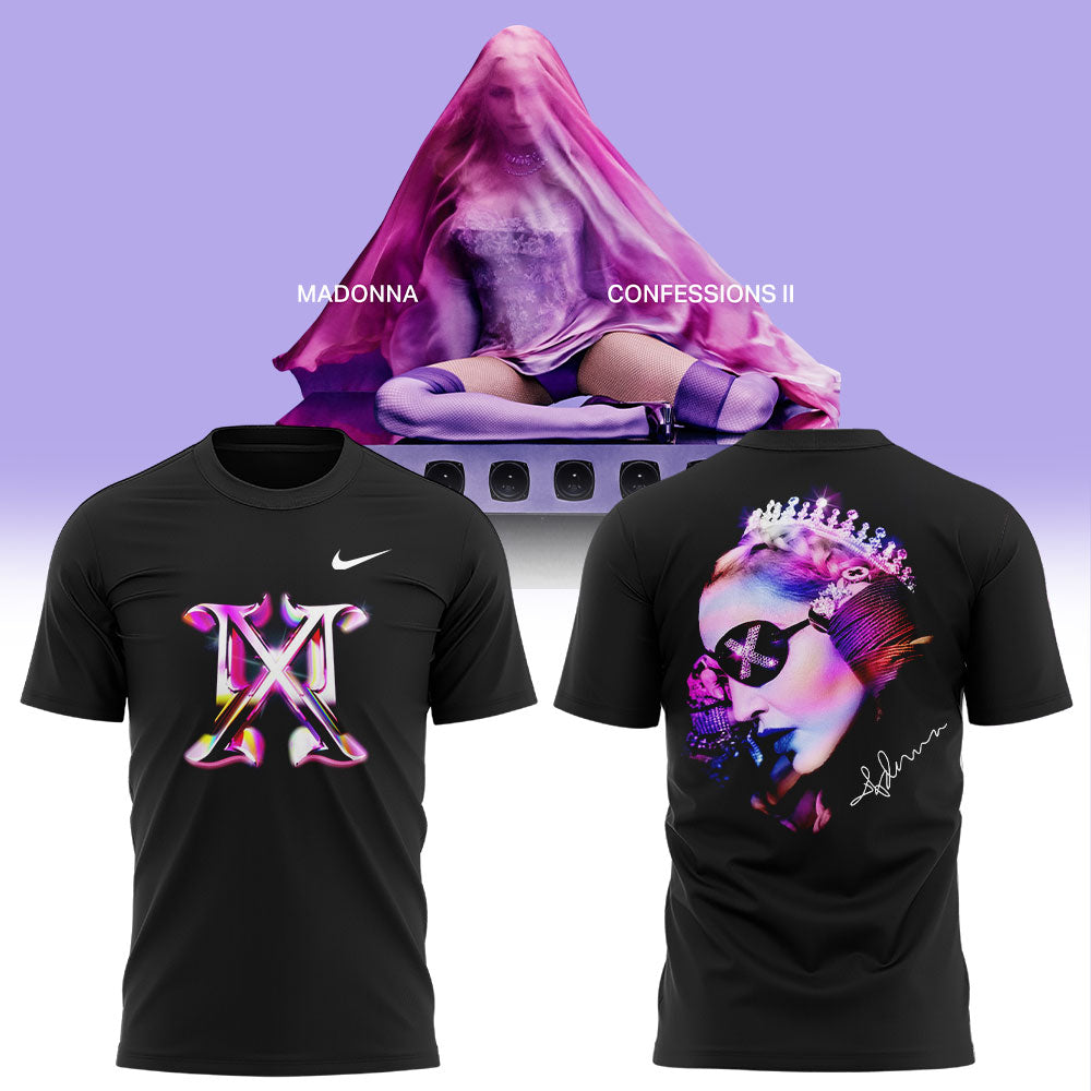 Madonna Confessions On A Dance Floor: Part II Shirt Black V2