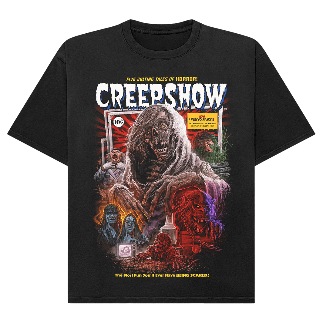 Creepshow: Five Jolting Tales of Horror T-Shirt (Comfort Colors)