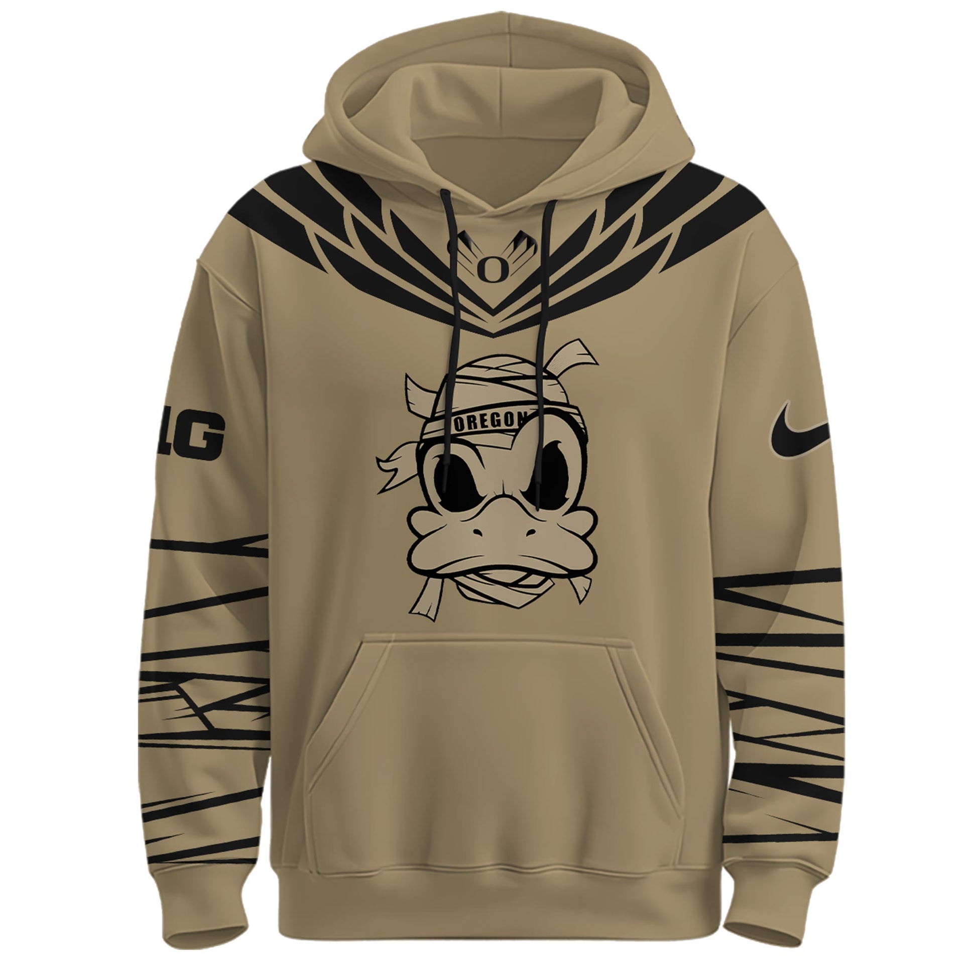 Oregon Grit Strength Hoodie For Oregon Football Fan