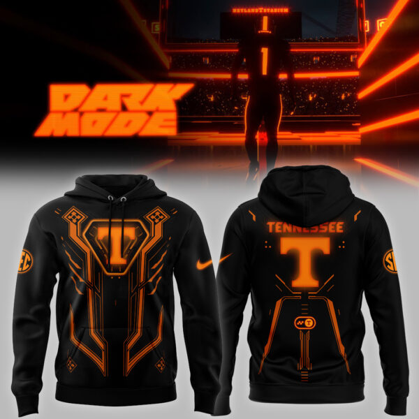 Dark Mode Collection Tennessee Volunteers Hoodie - New-Arrival - Tennessee Dark Mode Gear 2025 Season