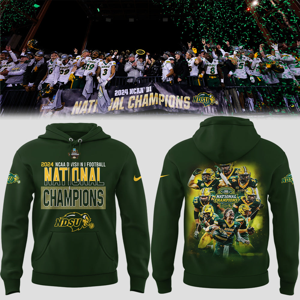 Limited Edition NDSU Football x 𝐍𝐚𝐭𝟏𝟎𝐧𝐚𝐥 𝐂𝐡𝐚𝐦𝐩𝐢𝐨𝐧𝐬 Hoodie