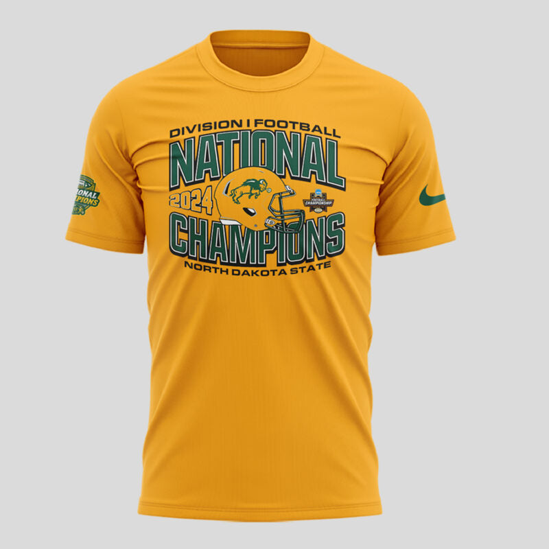 Limited Edition NDSU Football x 𝐍𝐚𝐭𝟏𝟎𝐧𝐚𝐥 𝐂𝐡𝐚𝐦𝐩𝐢𝐨𝐧𝐬 T-Shirt