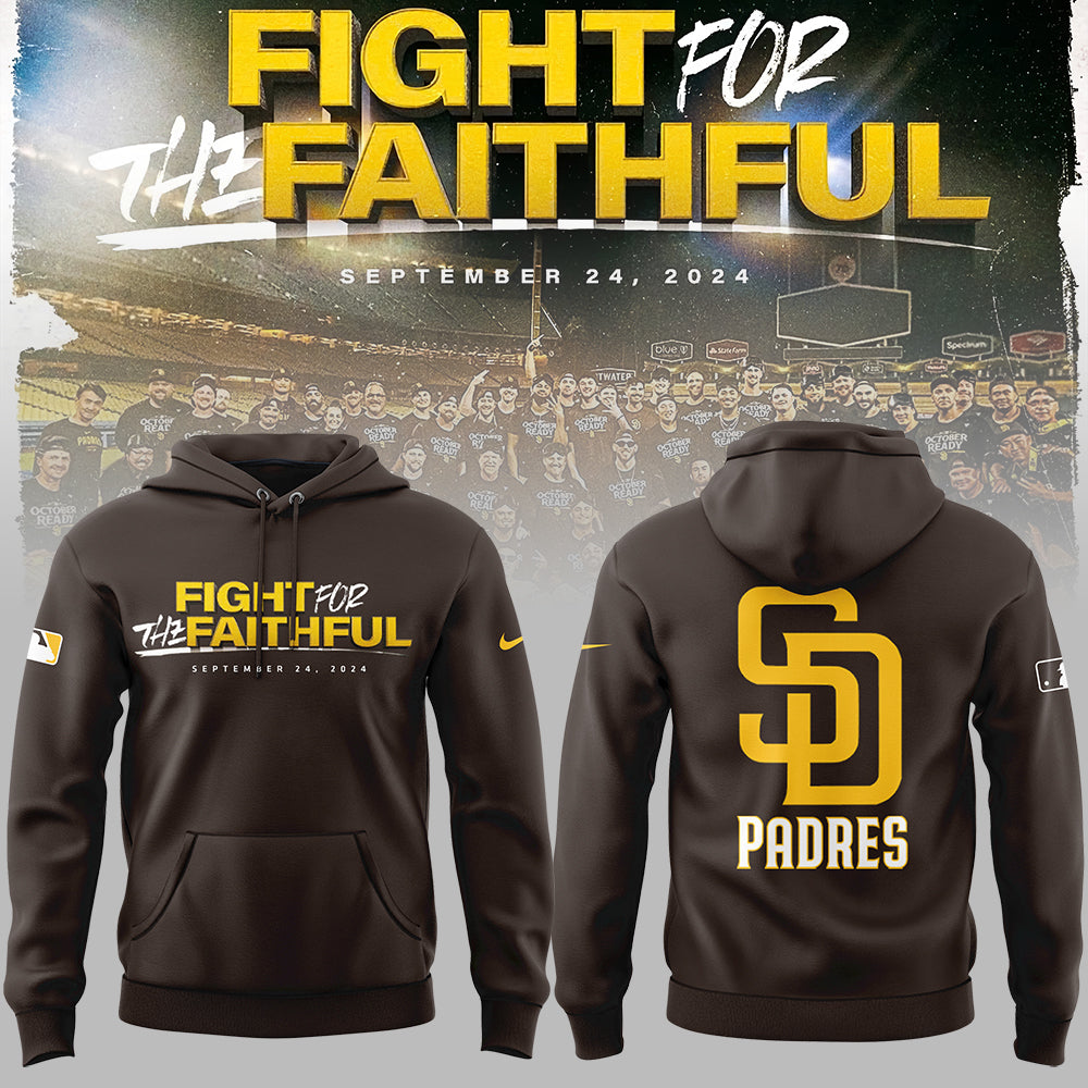 San Diego Padres Combo Hoodie - 2024 Limited “Fight for the Faithful” Hoodie