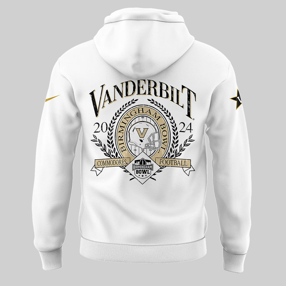 Premium Vanderbilt Football Birmingham Bowl Champions Merch - Limited Edition Vanderbilt Football Birmingham Bowl Champions Hoodie - Vanderbilt Shirt For Fans