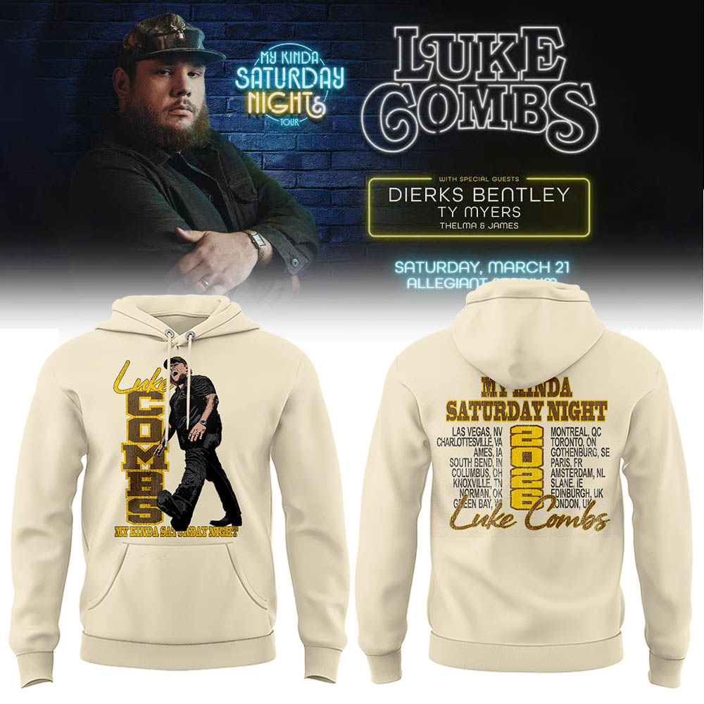 Limited Edition “My Kinda Saturday Night Tour” At Montréal Hoodie