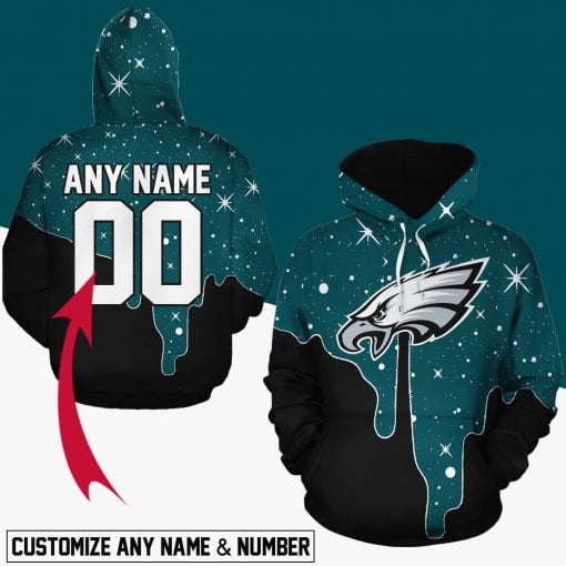 Philadelphia Eagles Hoodie For Fans Custom Your Name Philadelphia Eagles CH86