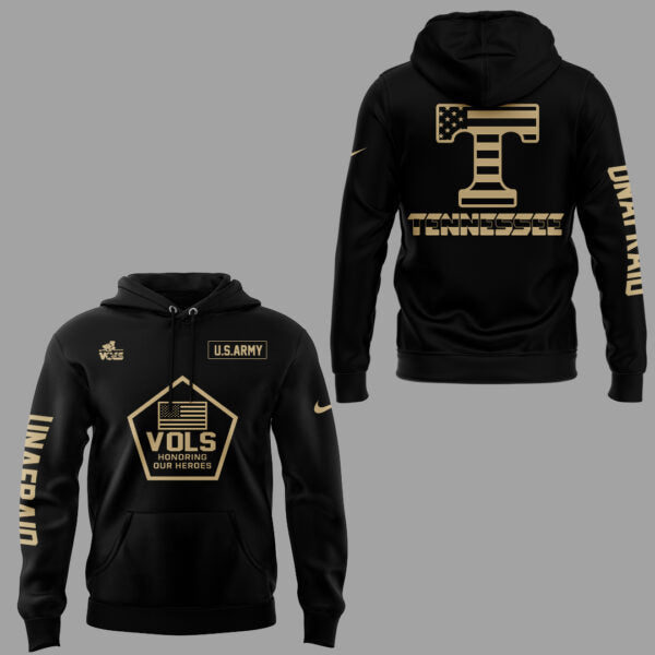 Tennessee Volunteers Hoodie Military Appreciation Day 2025