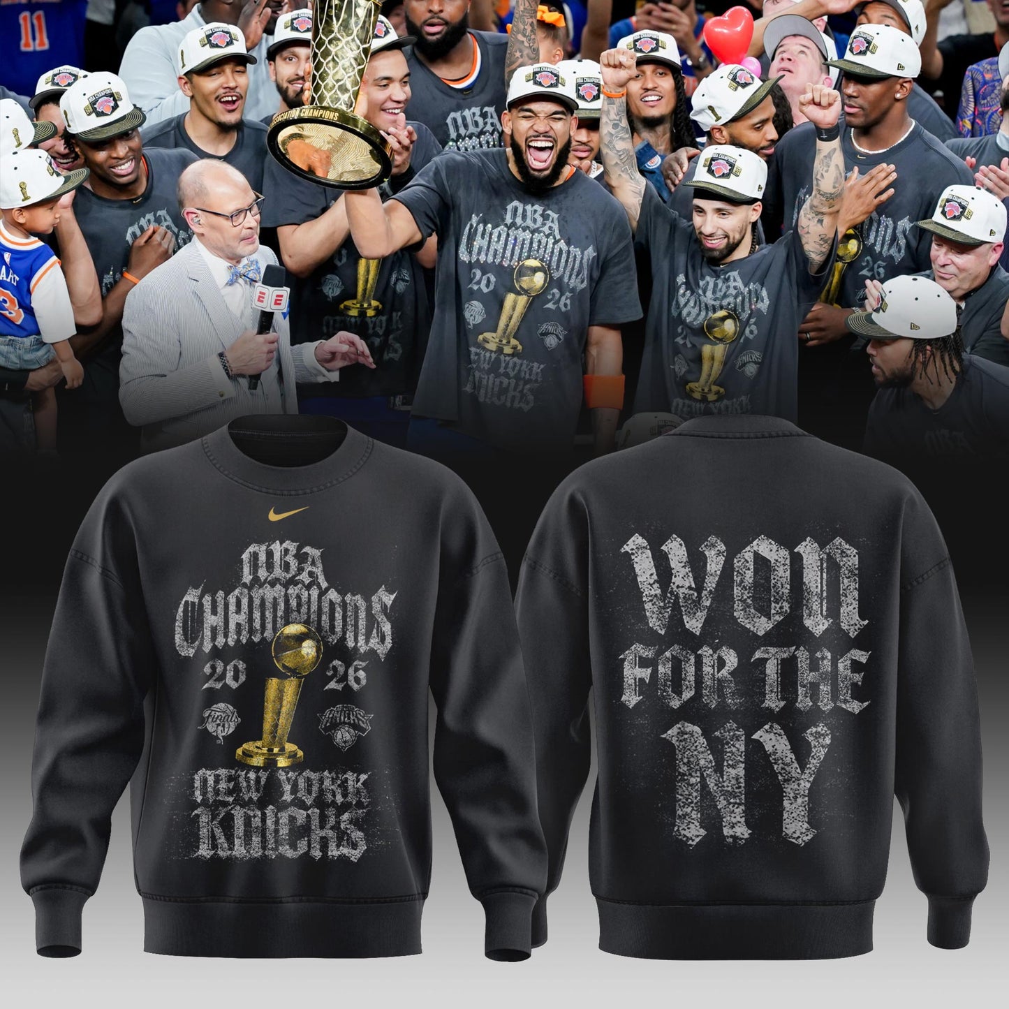 _NYK 2026 Champions Limited Edition Locker Room Sweatshirt