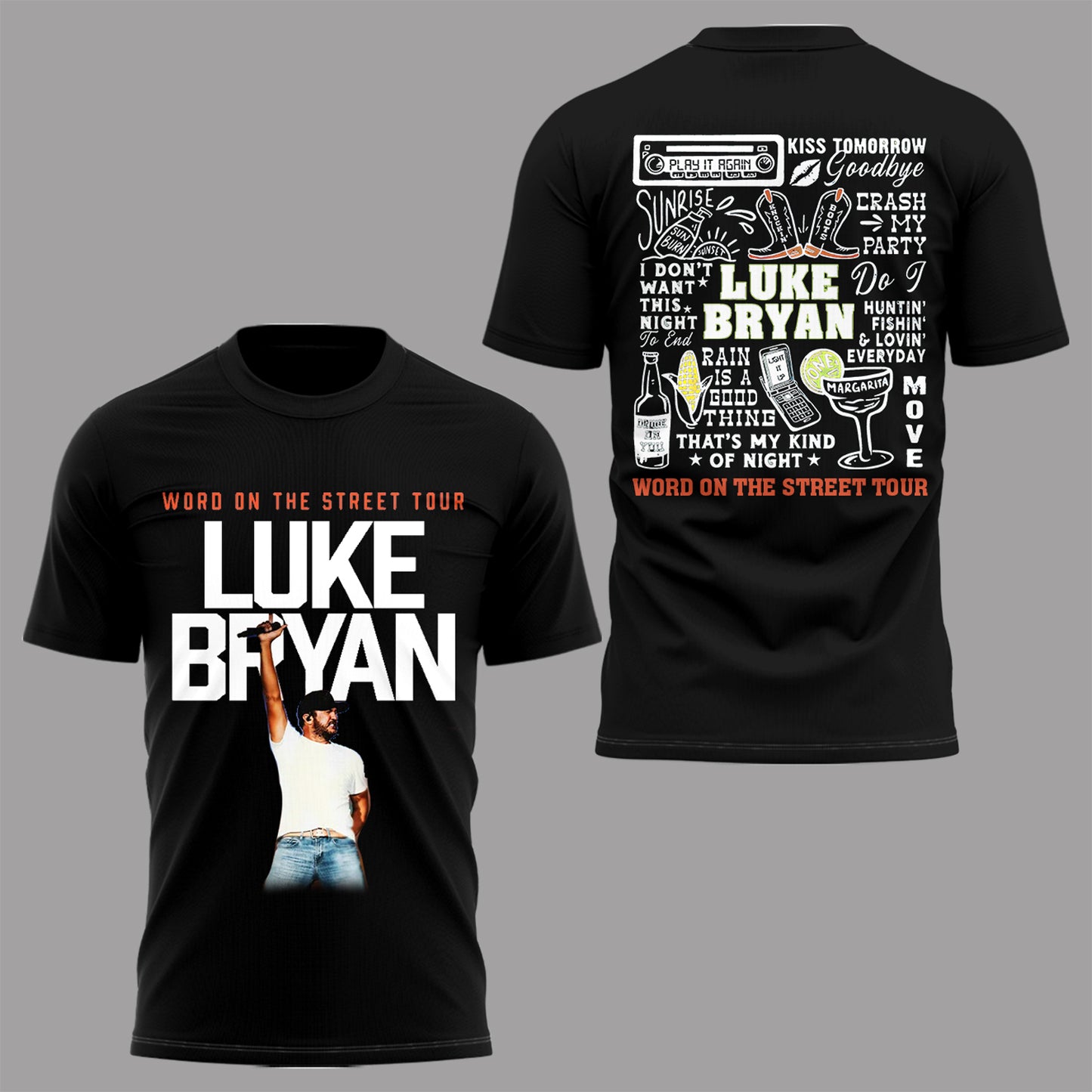 LB "Word On The Street Tour" 🎤🤠 Shirt-PA052926004