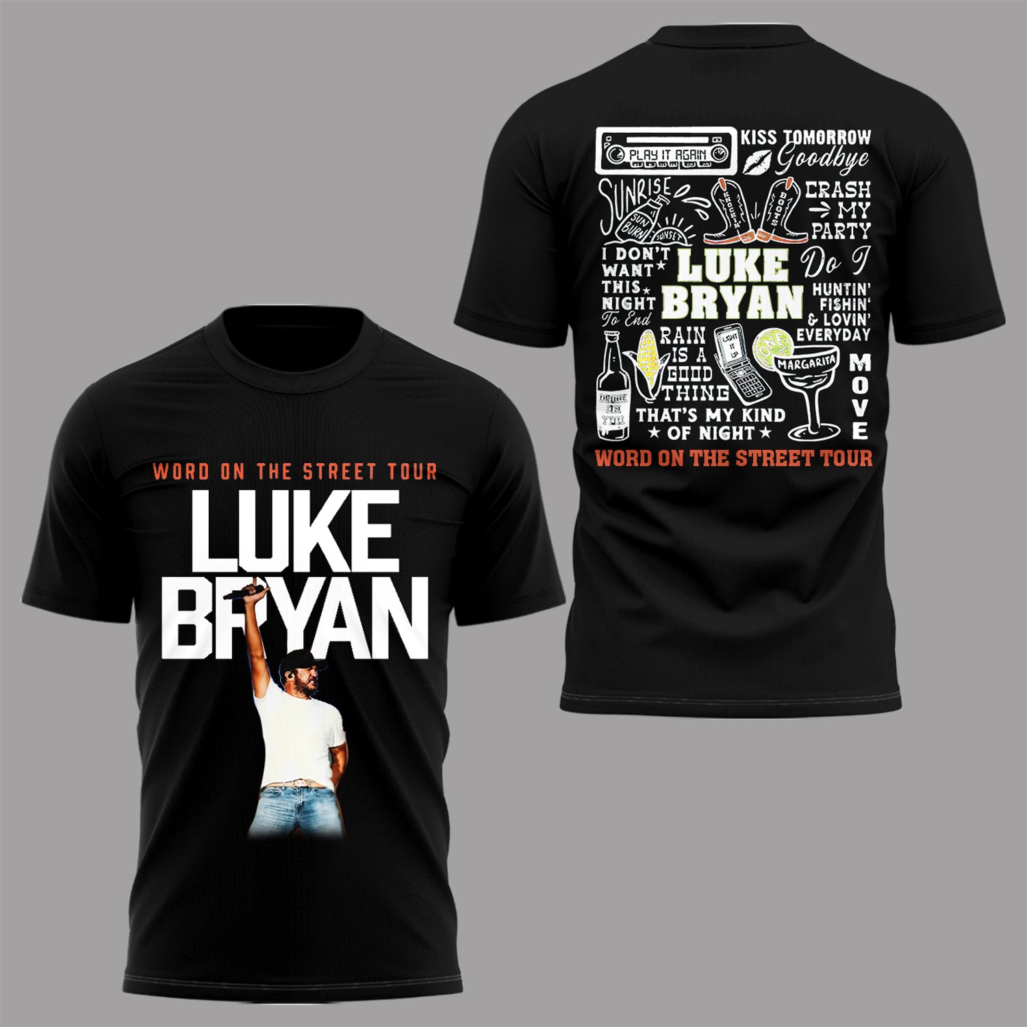LB "Word On The Street Tour" 🎤🤠 Shirt-PA052926004