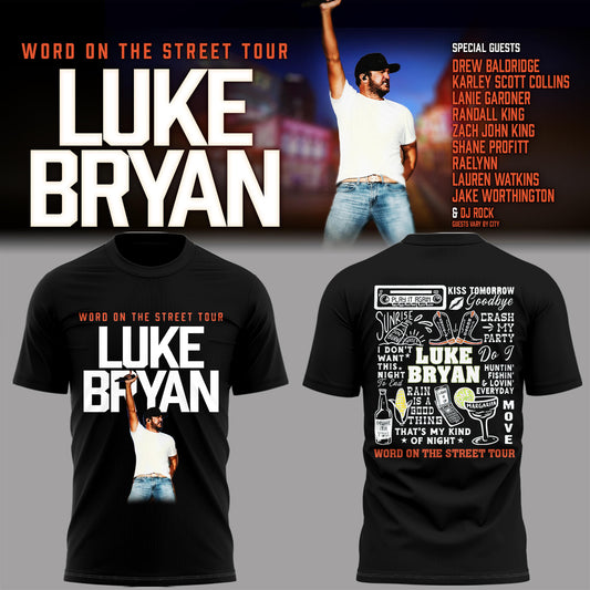 LB "Word On The Street Tour" 🎤🤠 Shirt-PA052926004