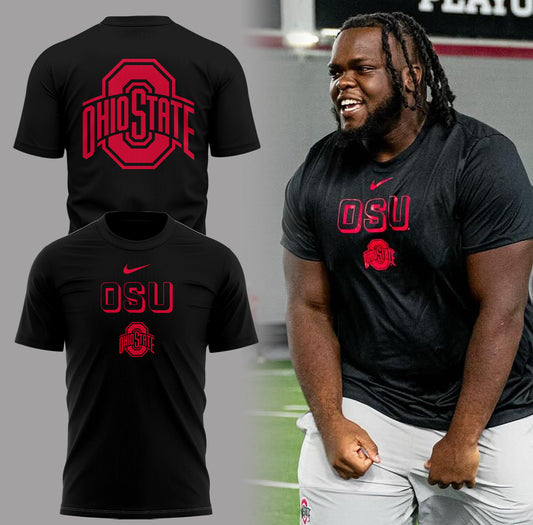 Ohio State Buckeyes OSU Black T-Shirt