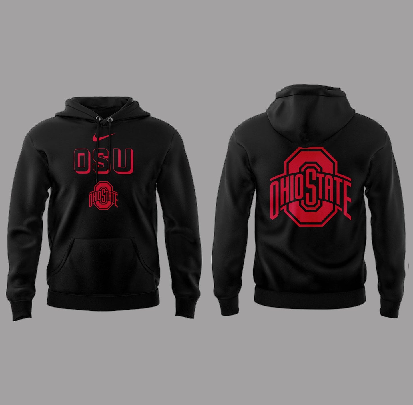 Ohio State Buckeyes OSU Black Hoodie