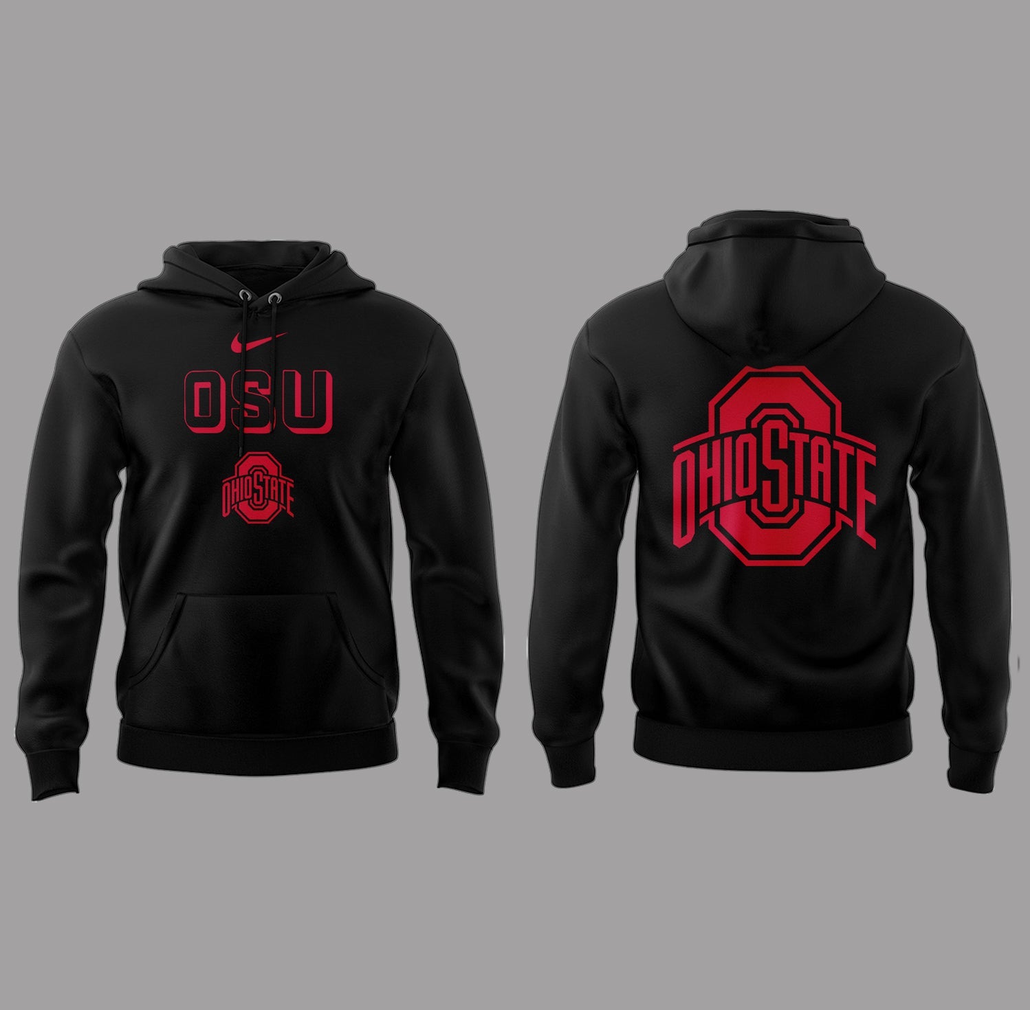 Ohio State Buckeyes OSU Black Hoodie