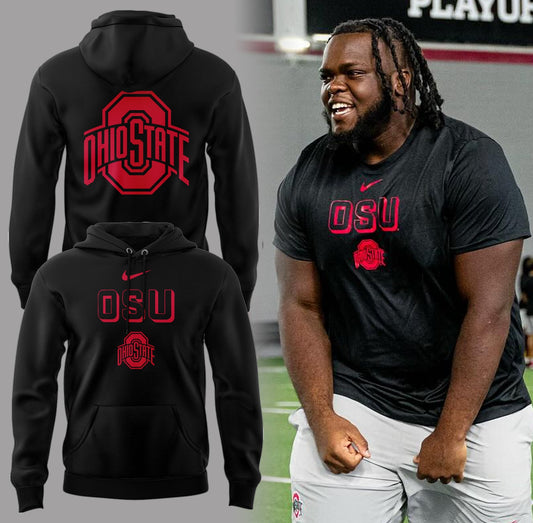 Ohio State Buckeyes OSU Black Hoodie