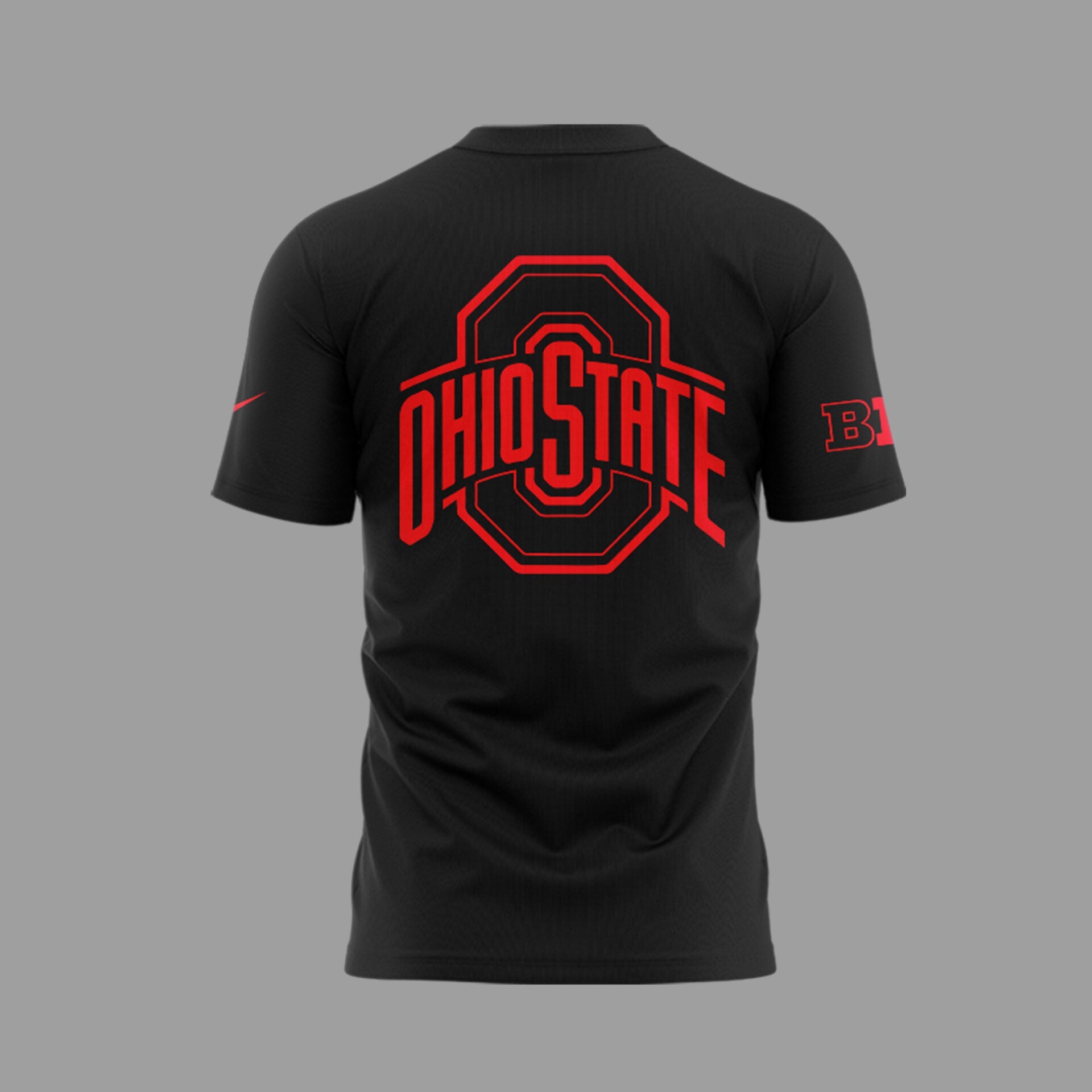 Ohio State Buckeyes JESUS WON Black T-Shirt