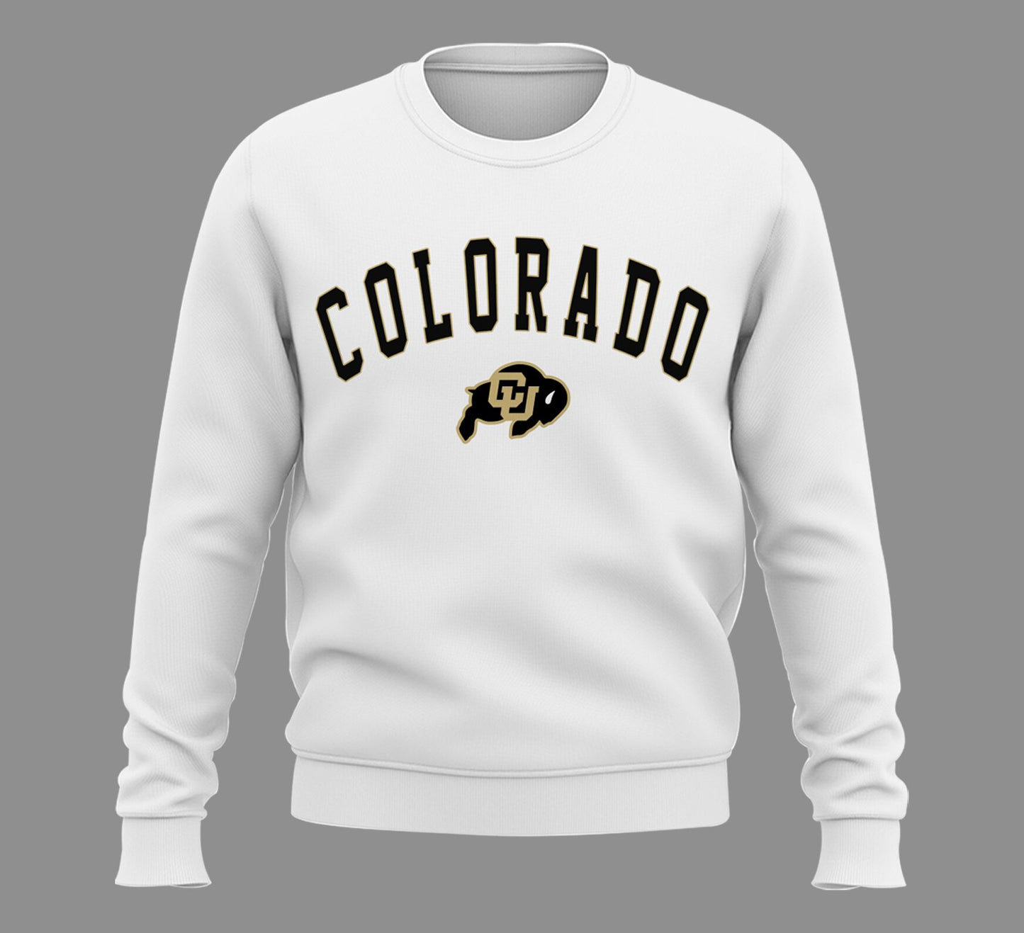 High-End Colorado Buffaloes Merch For Fan - Limited Edition 2024 White Zion Sweatshirt - Unique Gift For CU Lover - Colorado Buffaloes Gear