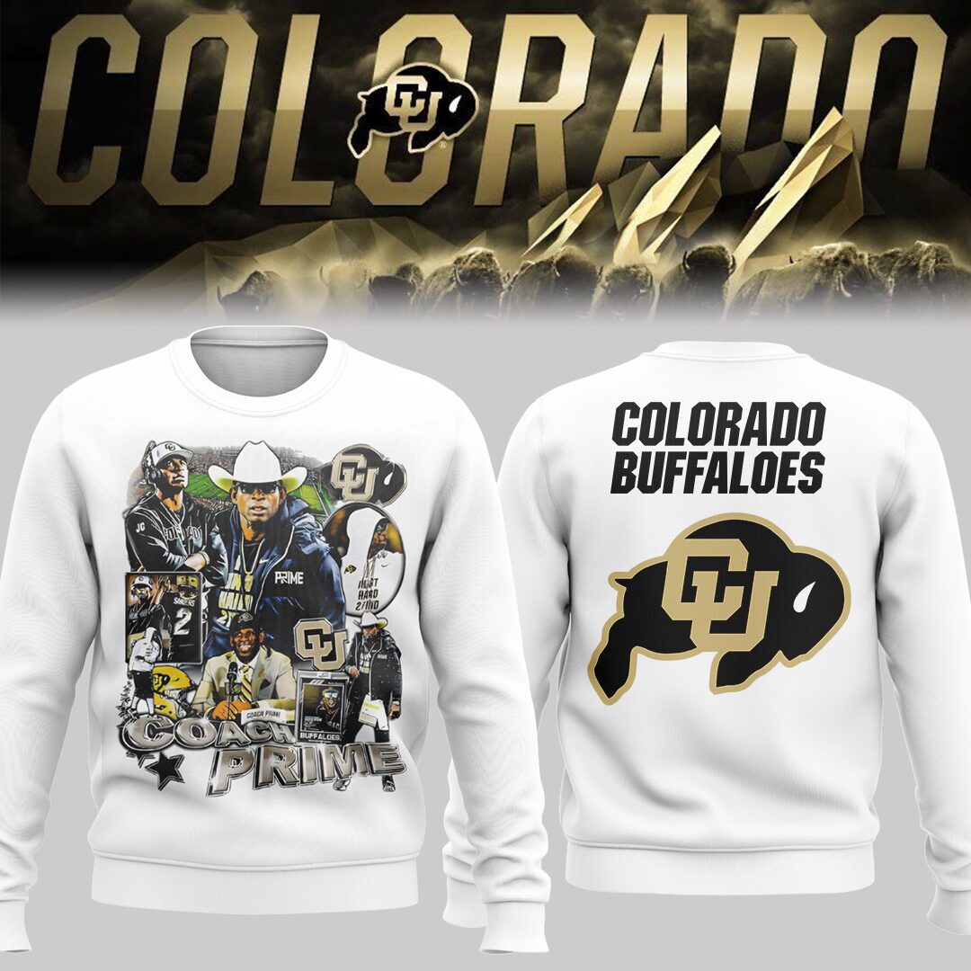 High-End Colorado Buffaloes Merch For Fan - Limited Edition 2024 Bryce Harper Sweatshirt - Unique Gift For CU Lover - Colorado Buffaloes Gear