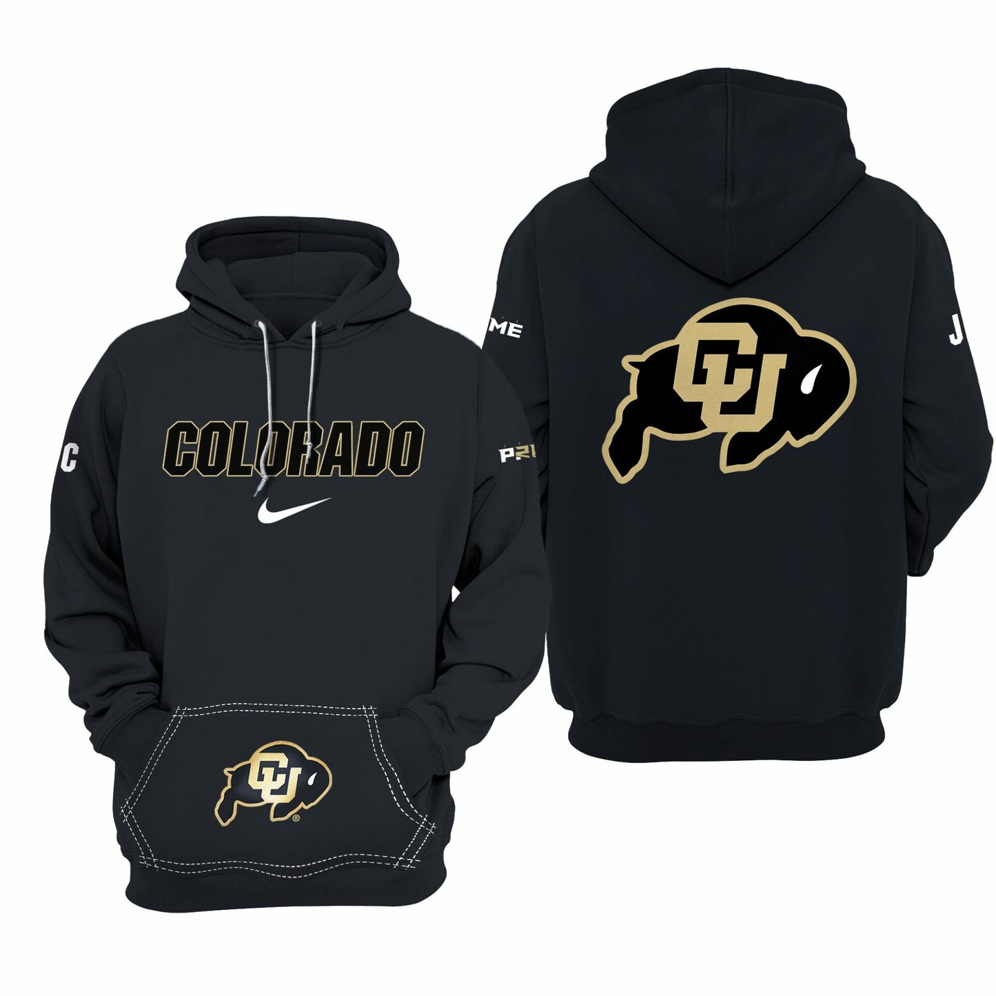 High-End Colorado Buffaloes Merch For Fan - Limited Edition 2024 Special  Black Pullover Hoodie - Unique Gift For CU Lover - Colorado Buffaloes Gear - CB24