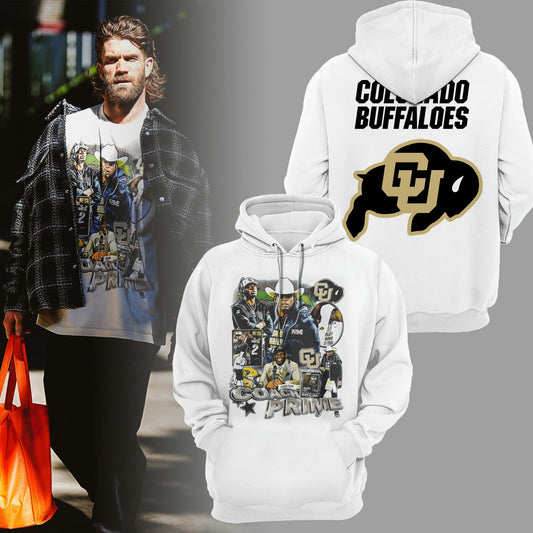 High-End Colorado Buffaloes Merch For Fan - Limited Edition 2024 Bryce Harper Hoodie - Unique Gift For CU Lover - Colorado Buffaloes Gear - CB18