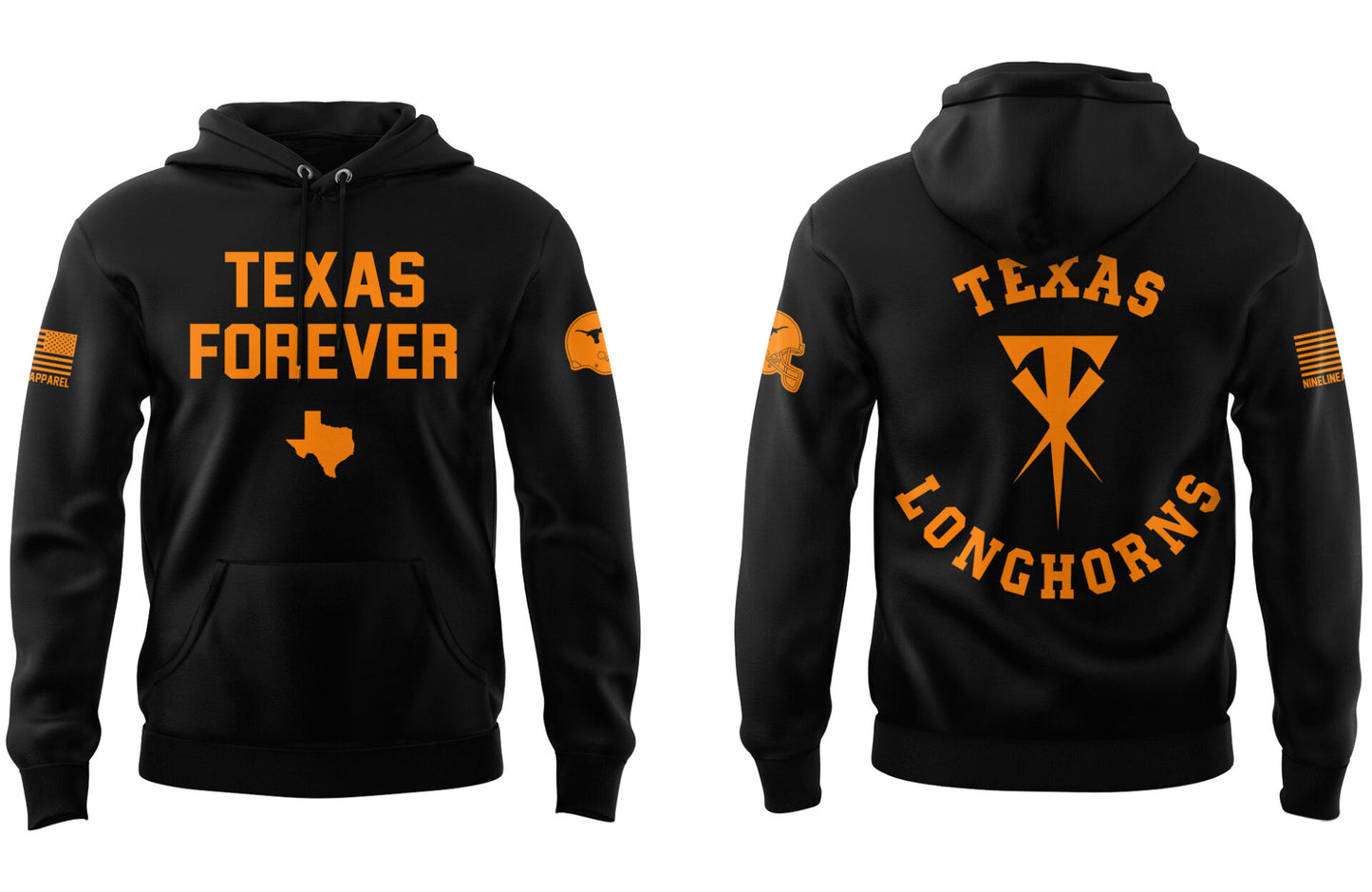 Texas Longhorns Premium Shirt For Fan - Texas Longhorns NCAA 2024 Limited Texas x Undertaker Hoodie - Unique Gift For Texas Longhorns Fan