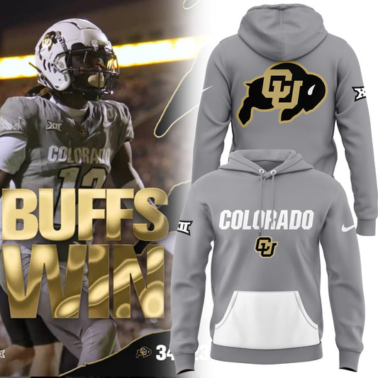 High-End Colorado Buffaloes Merch For Fan - Colorado Buffaloes College Football 2024  Limited Edition Grey Hoodie - Unique Gift For CU Lover - Colorado Buffaloes Gear - CB08