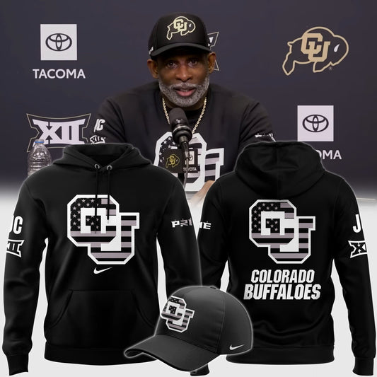 High-End Colorado Buffaloes Merch For Fan - Colorado Buffaloes 2024 Limited Veterans Black Hoodie - Unique Gift For CU Lover - Colorado Buffaloes Gear - CB03