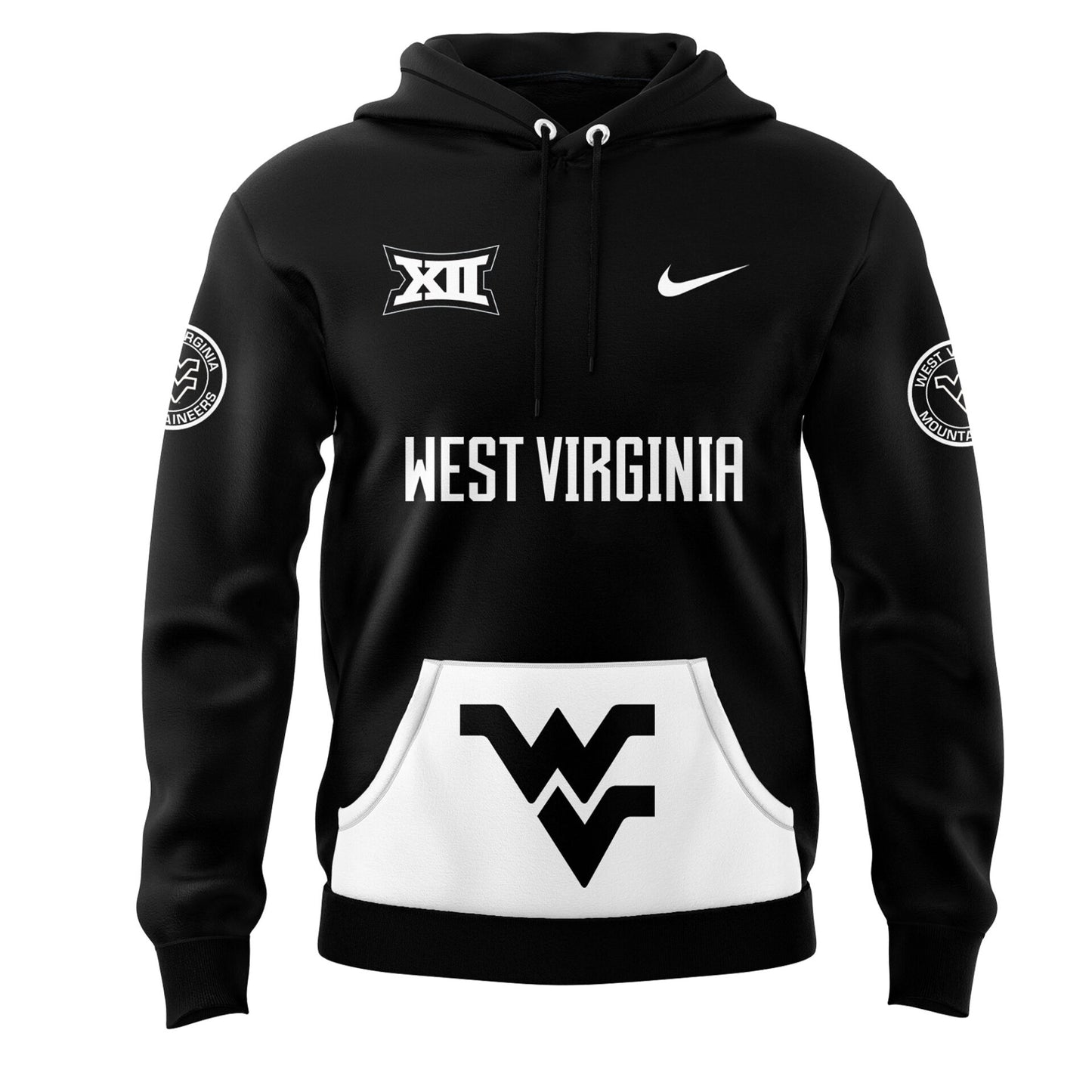 Premium West Virginia Mountaineers Gear - West VA MountLimited Edition West VA “Coal Rush” Blackout Hoodie - Unique Gift For Fan