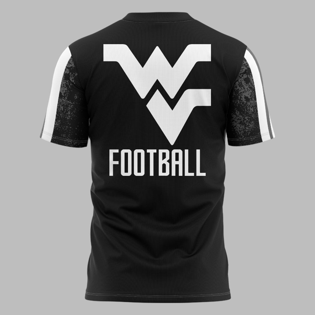 Premium West Virginia Mountaineers Gear - Limited Edition West VA “Coal Rush” Blackout TShirt - Unique Gift For Fan