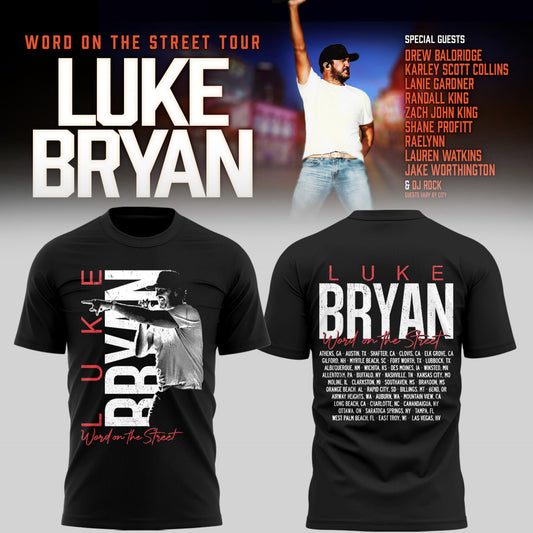 LB "Word On The Street Tour" 🎤🤠 Shirt-PU26060305