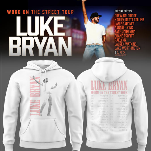LB "Word On The Street Tour" 🎤🤠 Hoodie-PU26060314