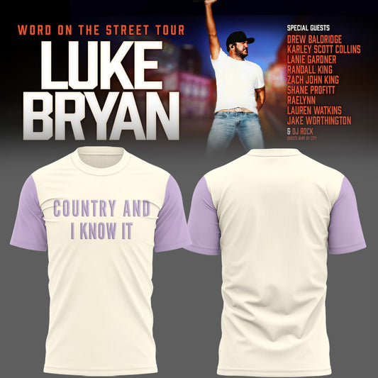 LB "Word On The Street Tour" 🎤🤠 Shirt-PU26060317