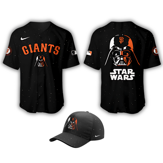 San Francisco Giants Baseball Jersey Stars Wars SFG06