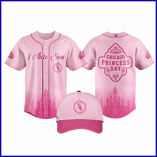 Chicago White Sox Pink Jersey For Princess Day 2025 Season