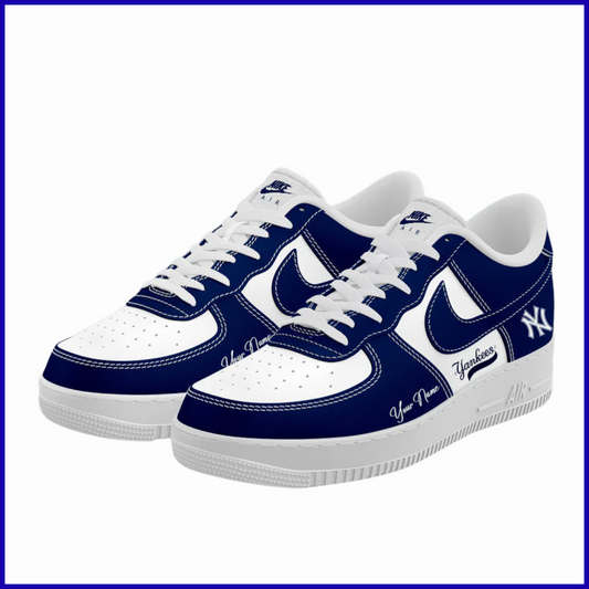 2025 Premium New York Yankees World Series Shoe - New York Yankees Custom Name For Fans AF1